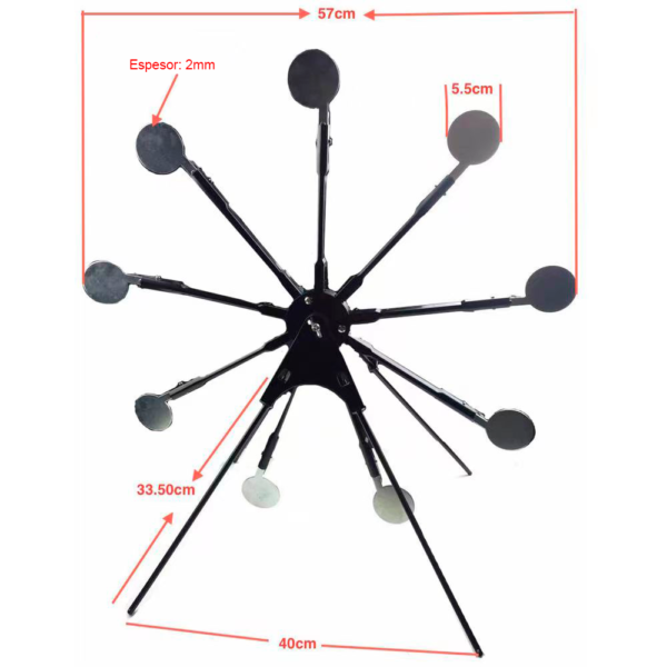 Péndulo Rotativo Para Tiro Deportivo